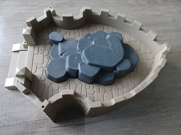 playmobil , base pour chevaliers , occasion