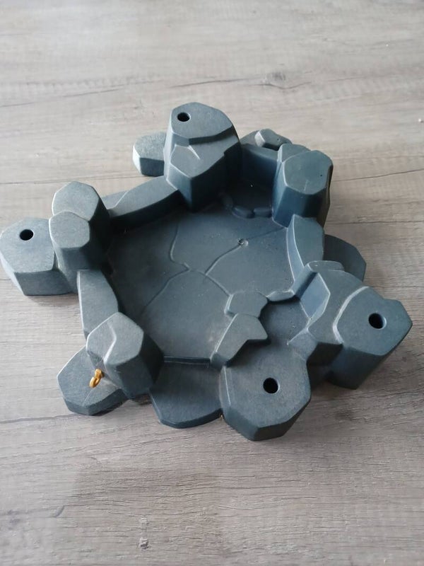 playmobil , base rocher , occasion