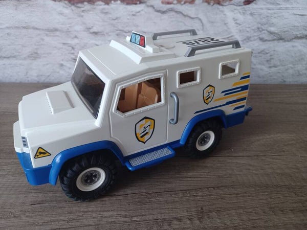 playmobil , voiture de secutité , occasion