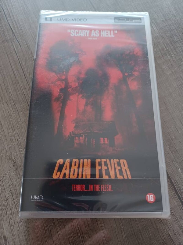 umd video psp cabin fever , neuf
