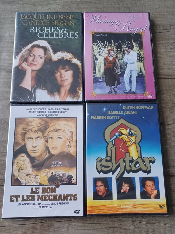 lot de 4 dvd , le bon et les mechants.. , neuf