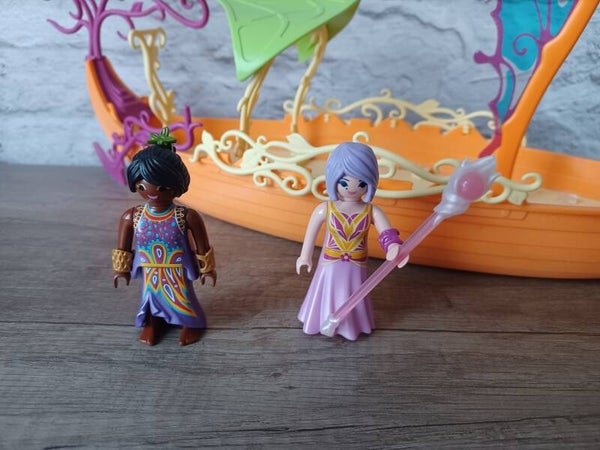 playmobil , bateau et fées fairies , occasion