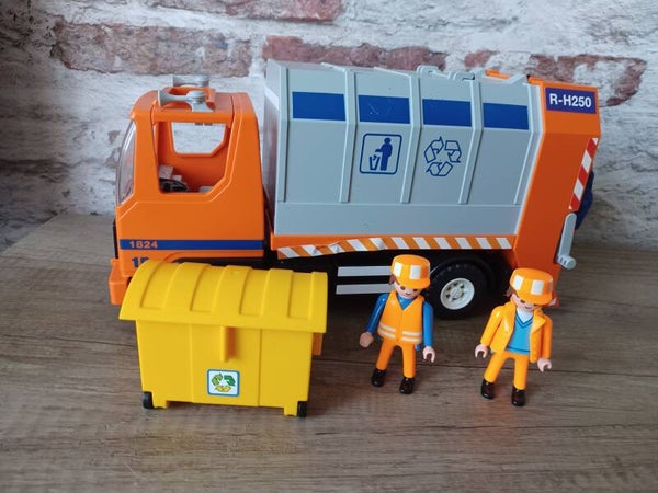 playmobil , camion poubelles , occasion