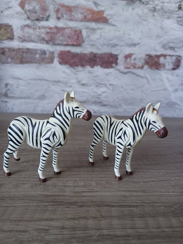 playmobil , 2 zebres , occasion