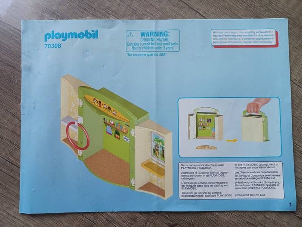 notice playmobil 70308 , occasion