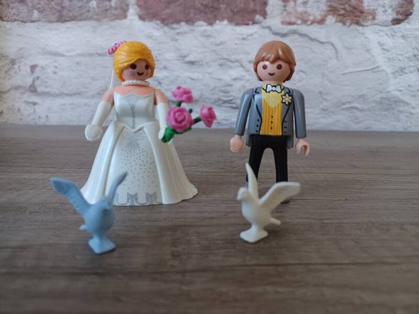 playmobil les mariés , occasion