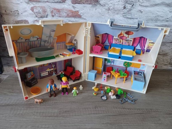 playmobil maison transportable  , occasion