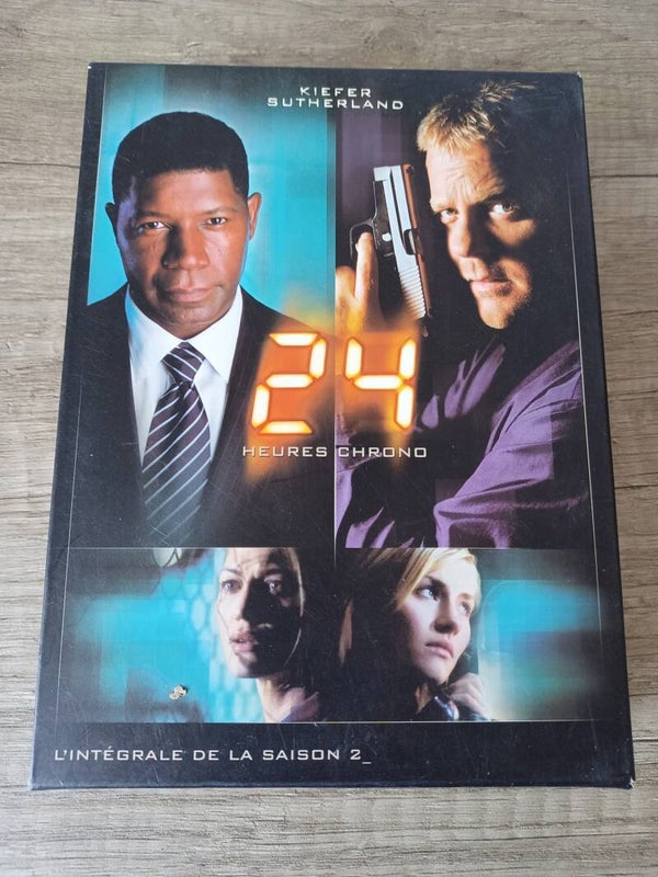 coffret dvd serie 24h chrono , saison 2 , occasion