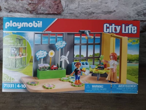 playmobil 71331 classe educative sur l'ecologie , neuf