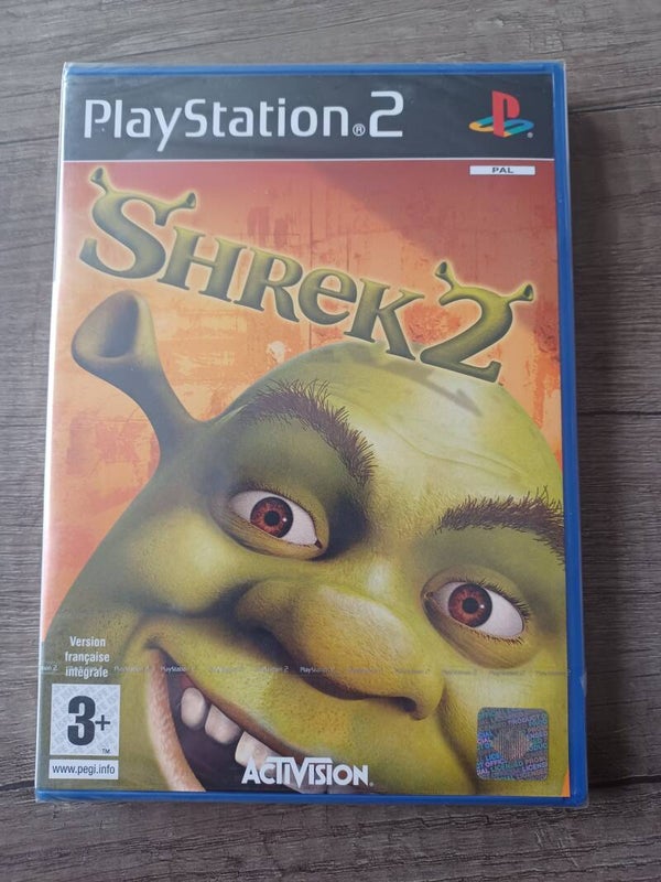 jeu ps2 , shrek 2, neuf
