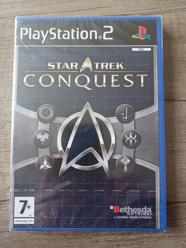 jeu ps2 , star trek conquest , neuf