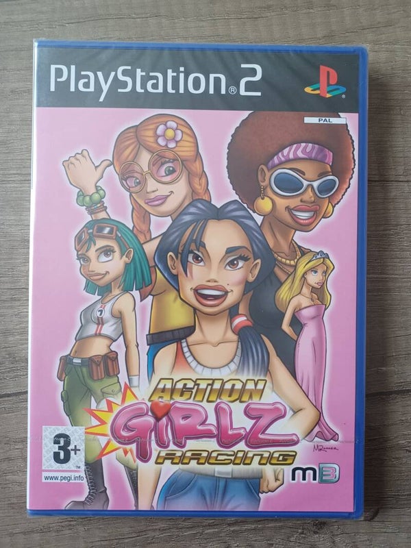 jeu ps2 , action girlz racing , neuf