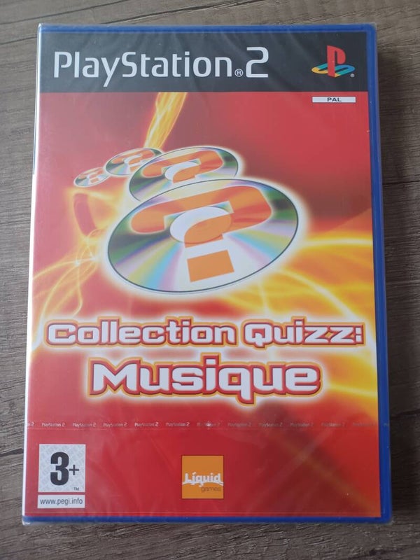 jeu ps2 , collection quizz musique , neuf