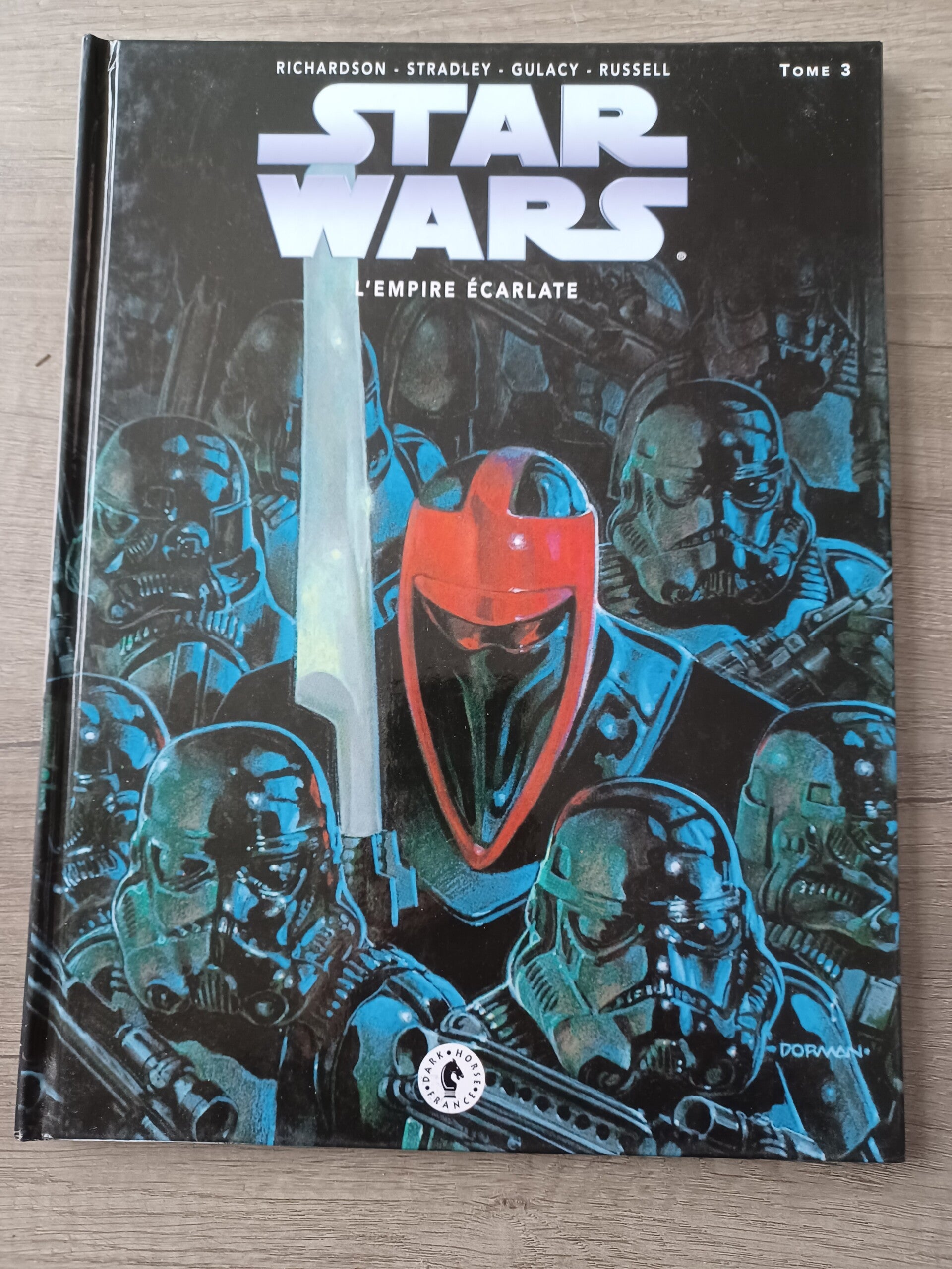 bd star wars tome 3 , l'empire ecarlate , occasion