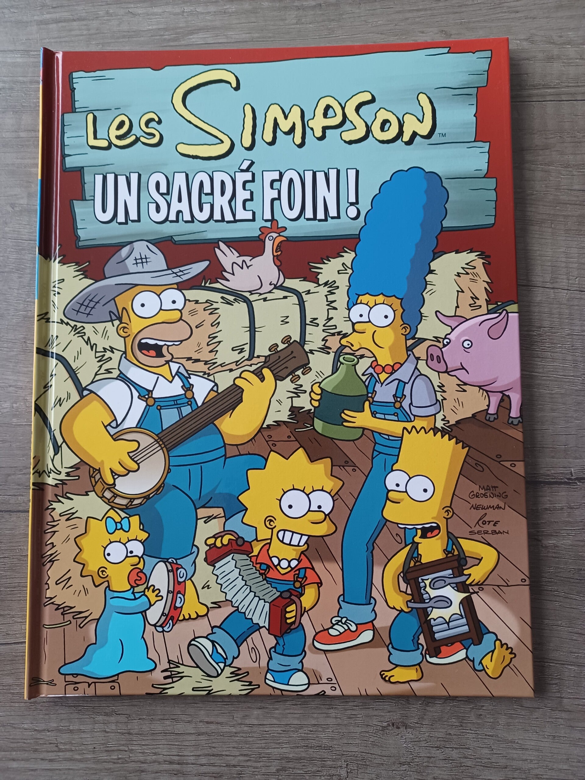 bd les simpson un sacre foin  , occasion