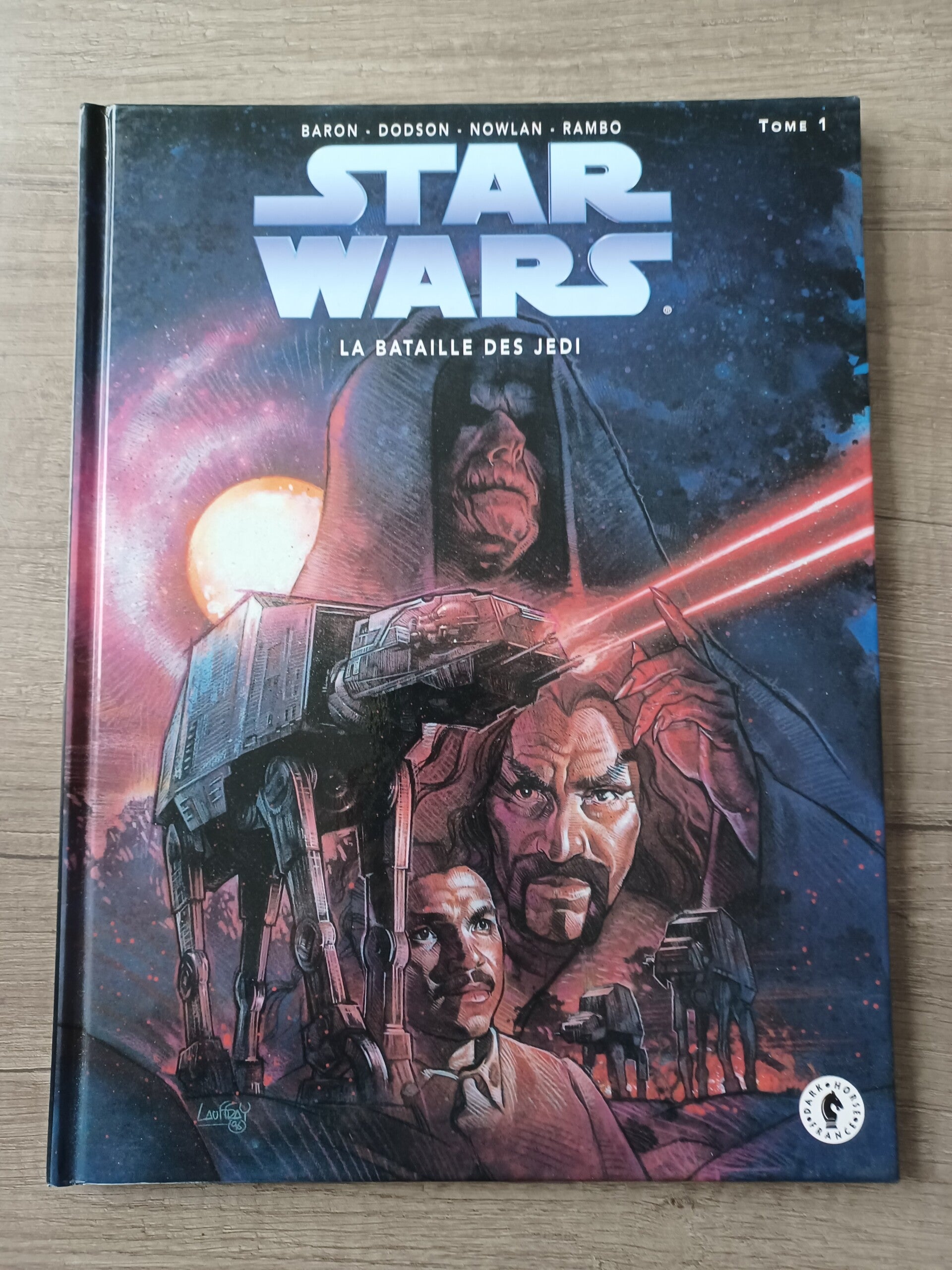 bd star wars tome 1 , la bataille des jedi , occasion