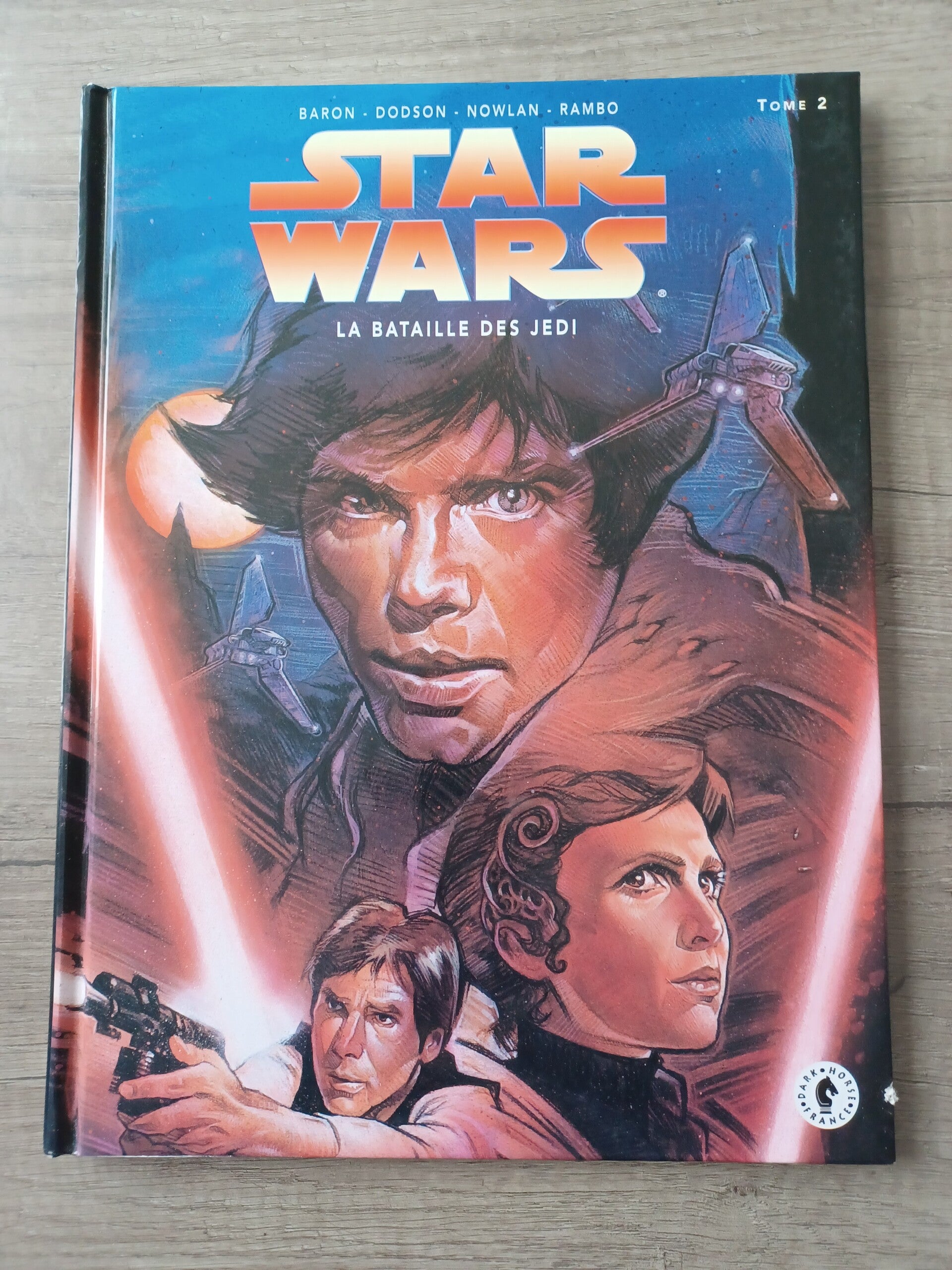 bd star wars tome 2  , la bataille des jedi , occasion