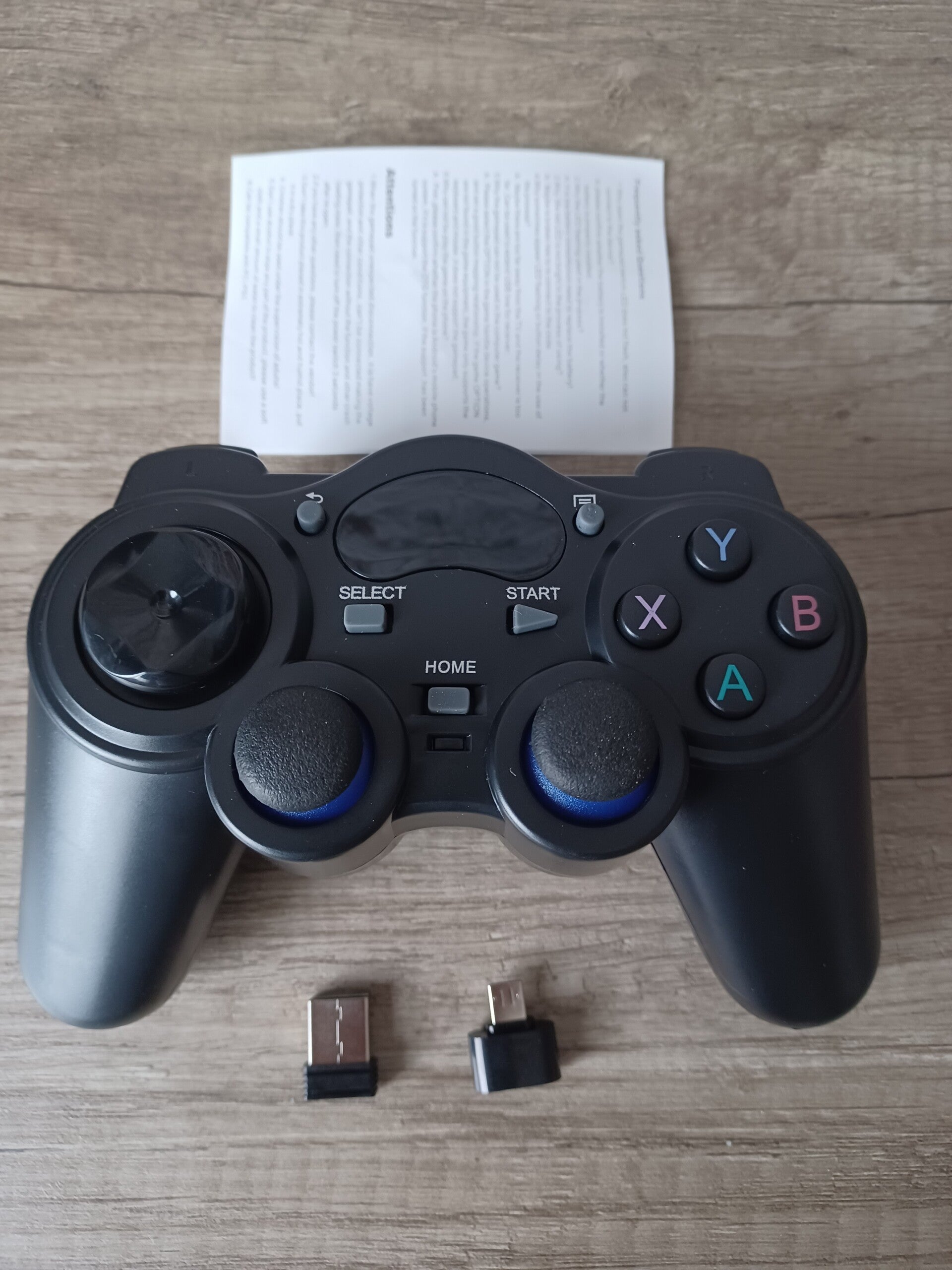 manette de jeu sans fil pour pc (xp, 7,8,10 ) & ps3 , neuf