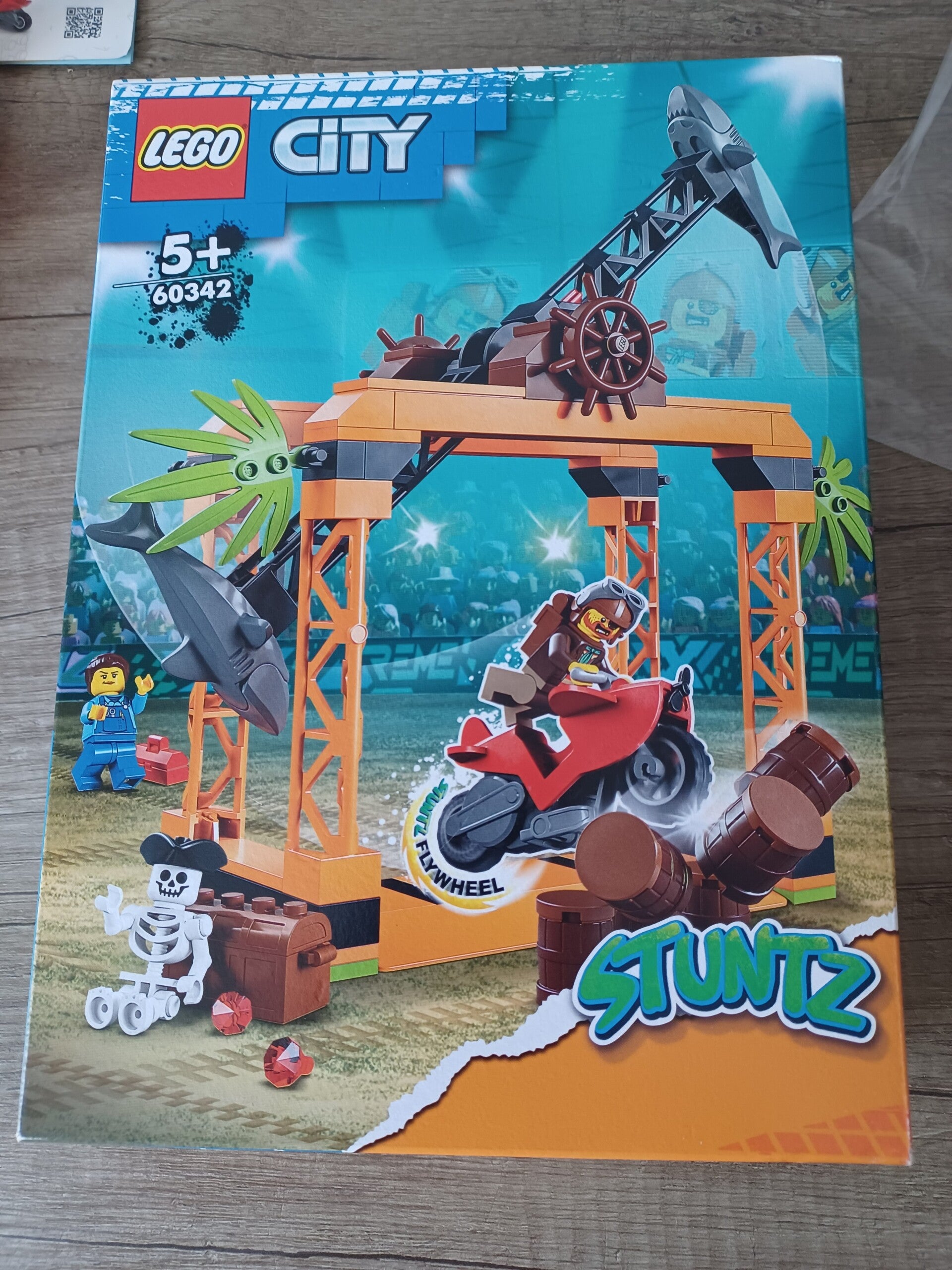 lego 60342 le defi de cascade , l'attaque des requins , occasion