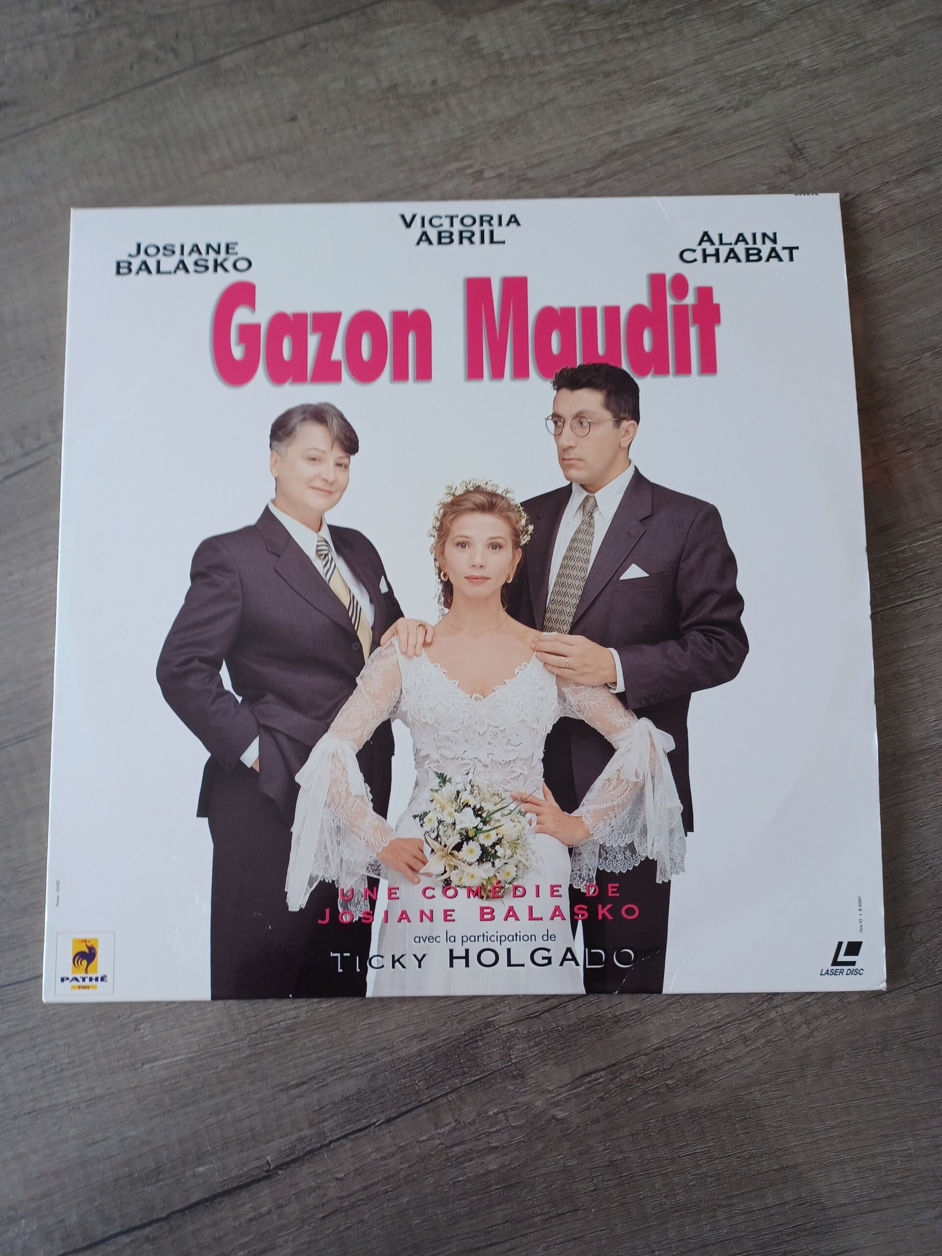 laser disc , gazon maudit , occasion