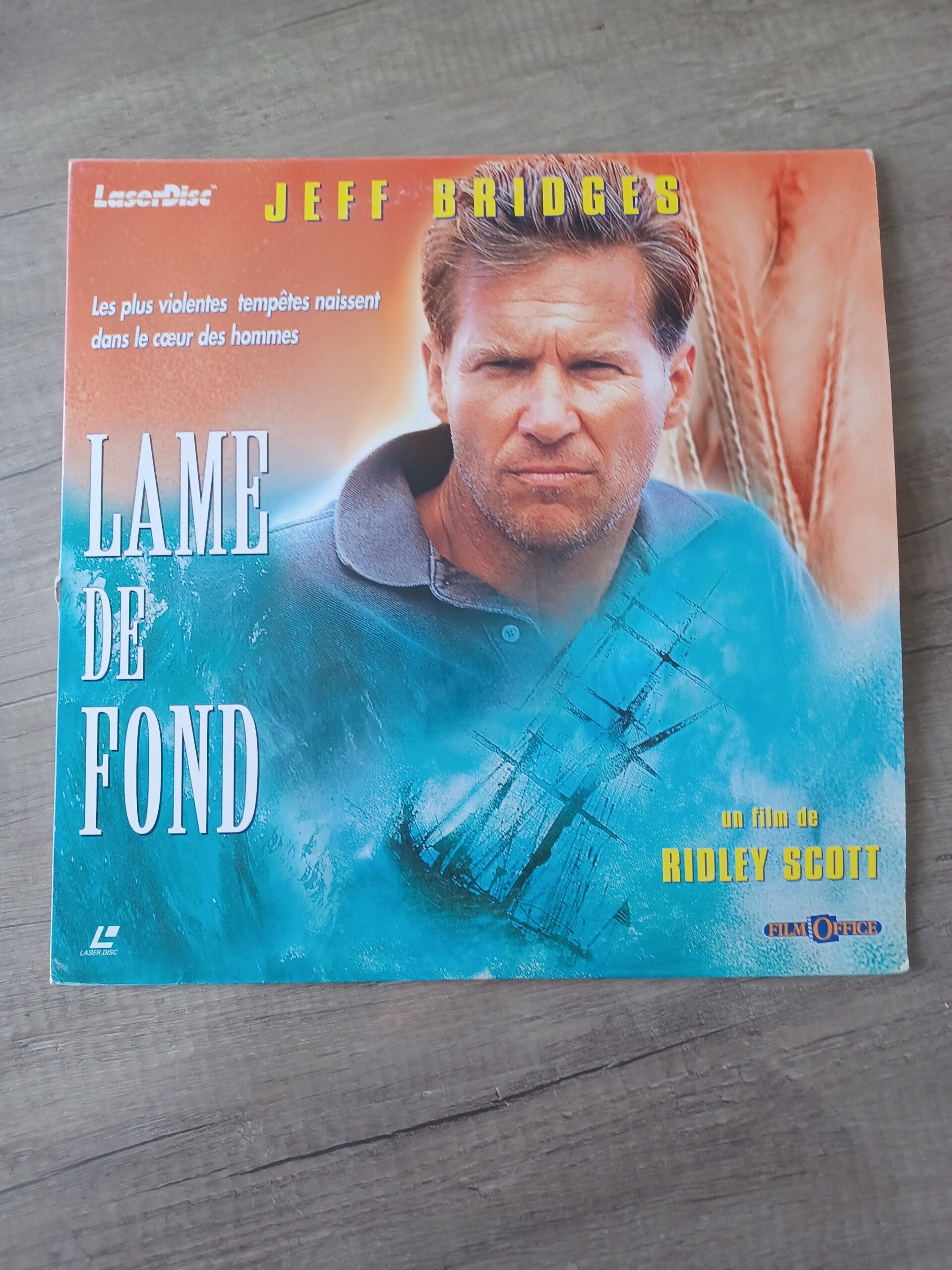 laser disc , lame de fond , occasion