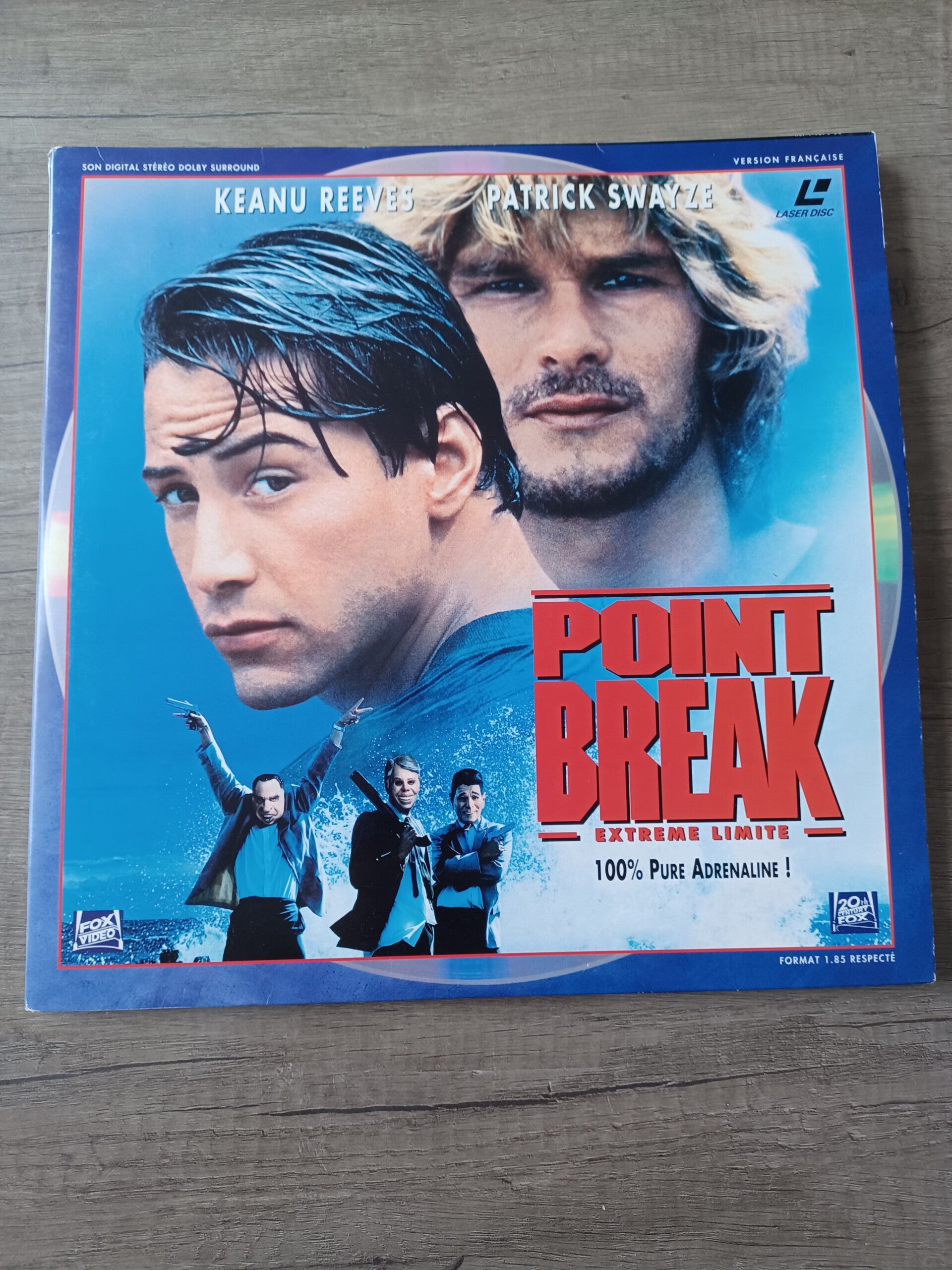 laser disc , point break extreme limite  , occasion