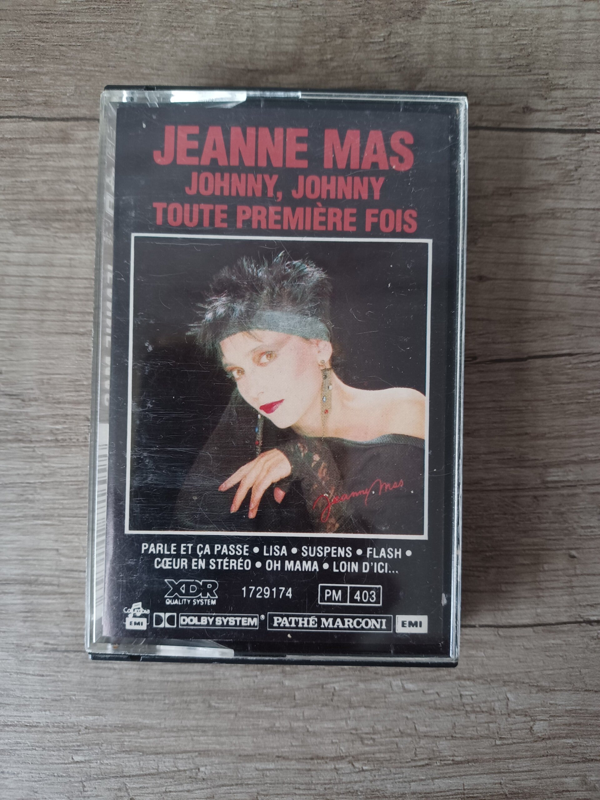 cassette audio jeanne mas , occasion