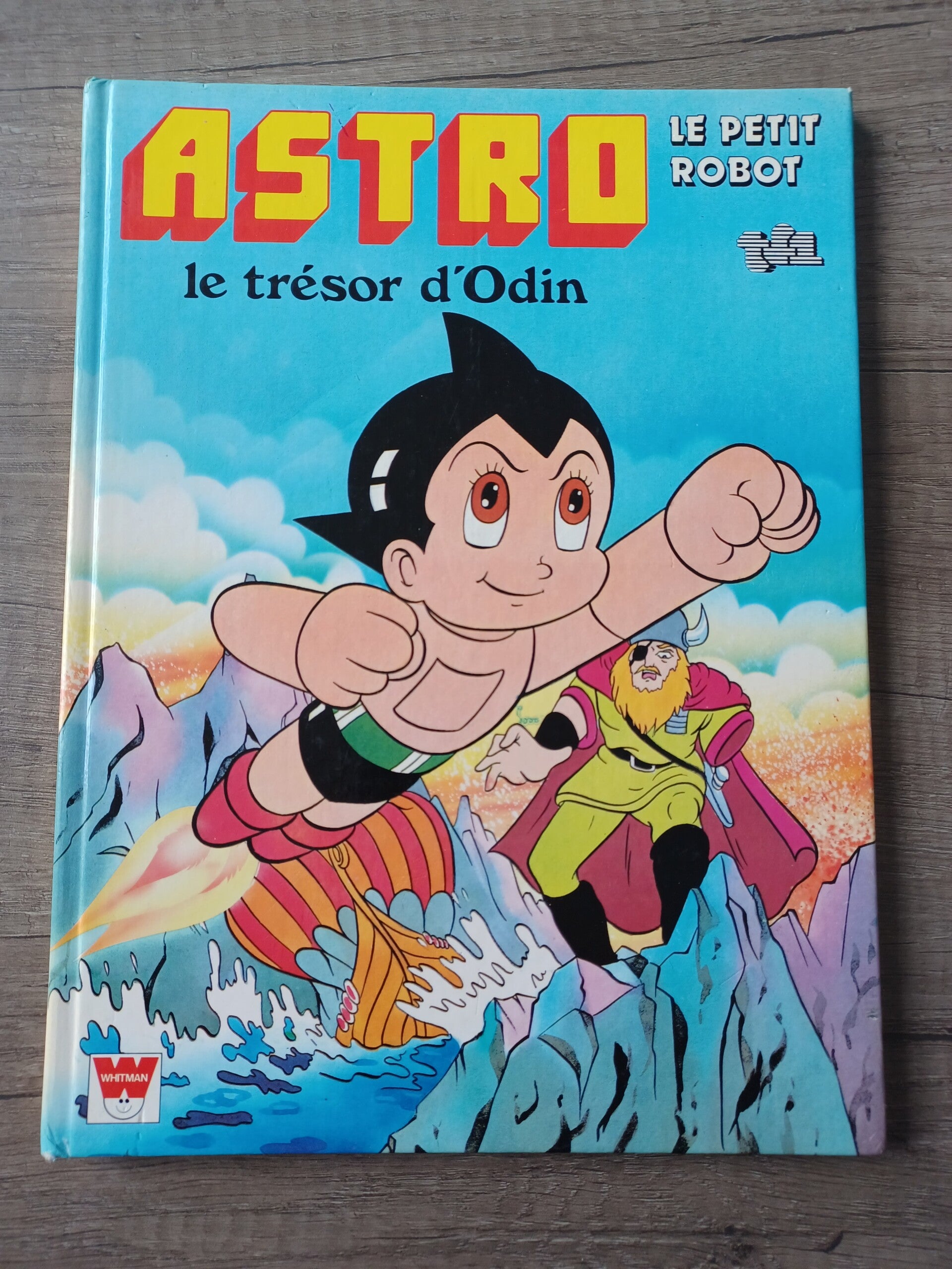 bd astro le petit robot , le tresor d'odin , occasion