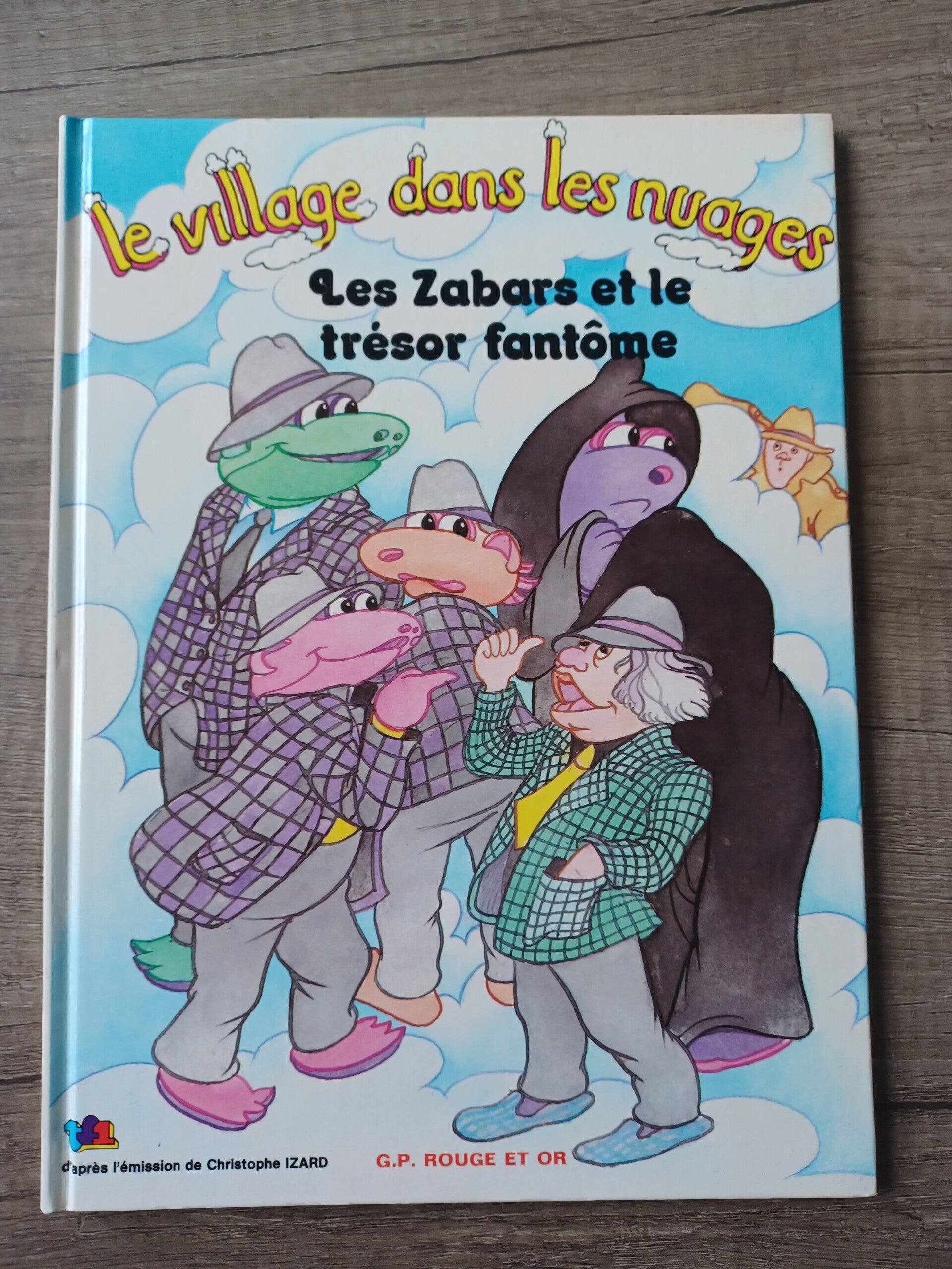 bd le village dans les nuages , les zabars et le tresor fantome , occasion
