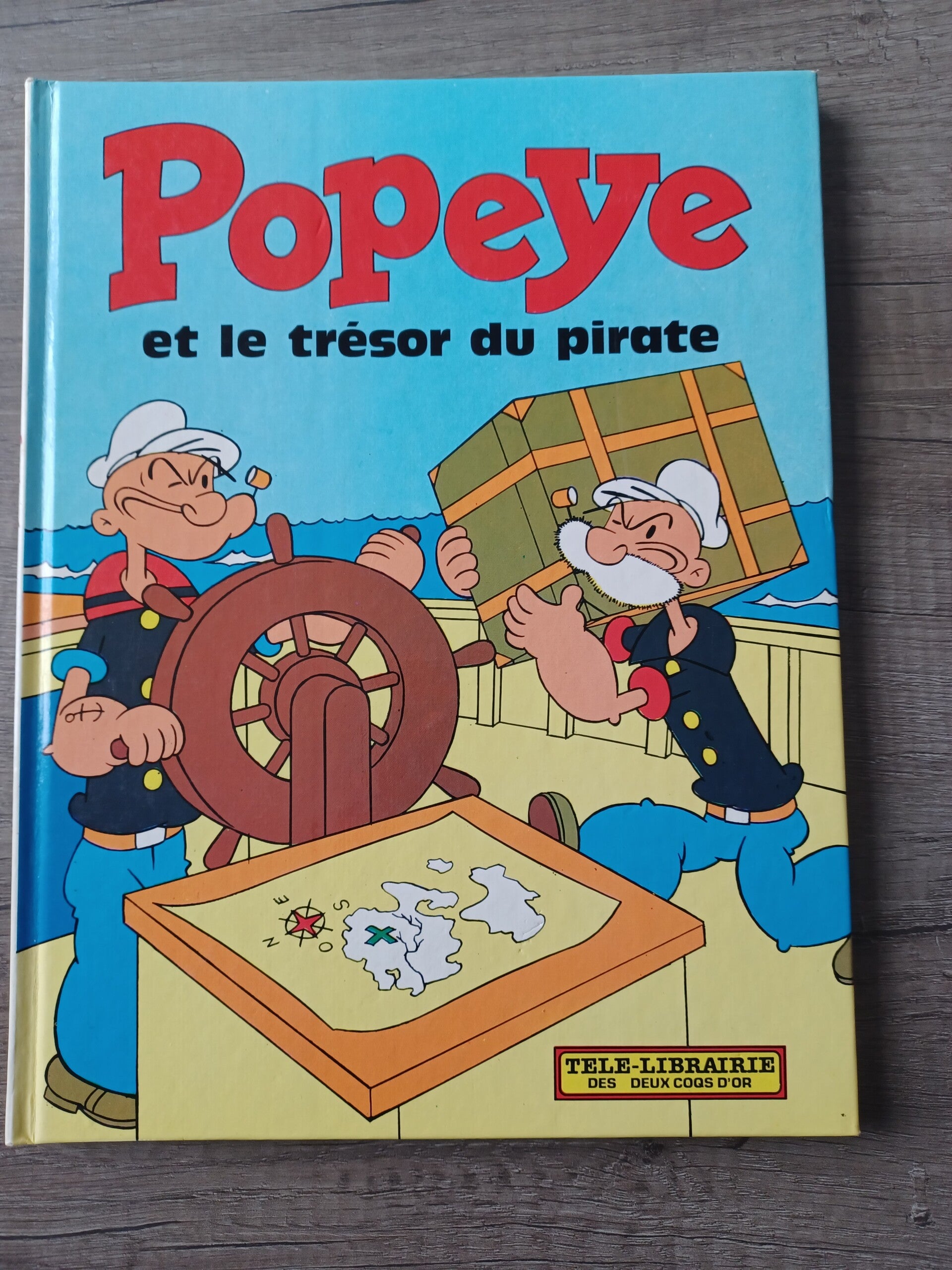 bd popeye et le tresor du pirate  , occasion