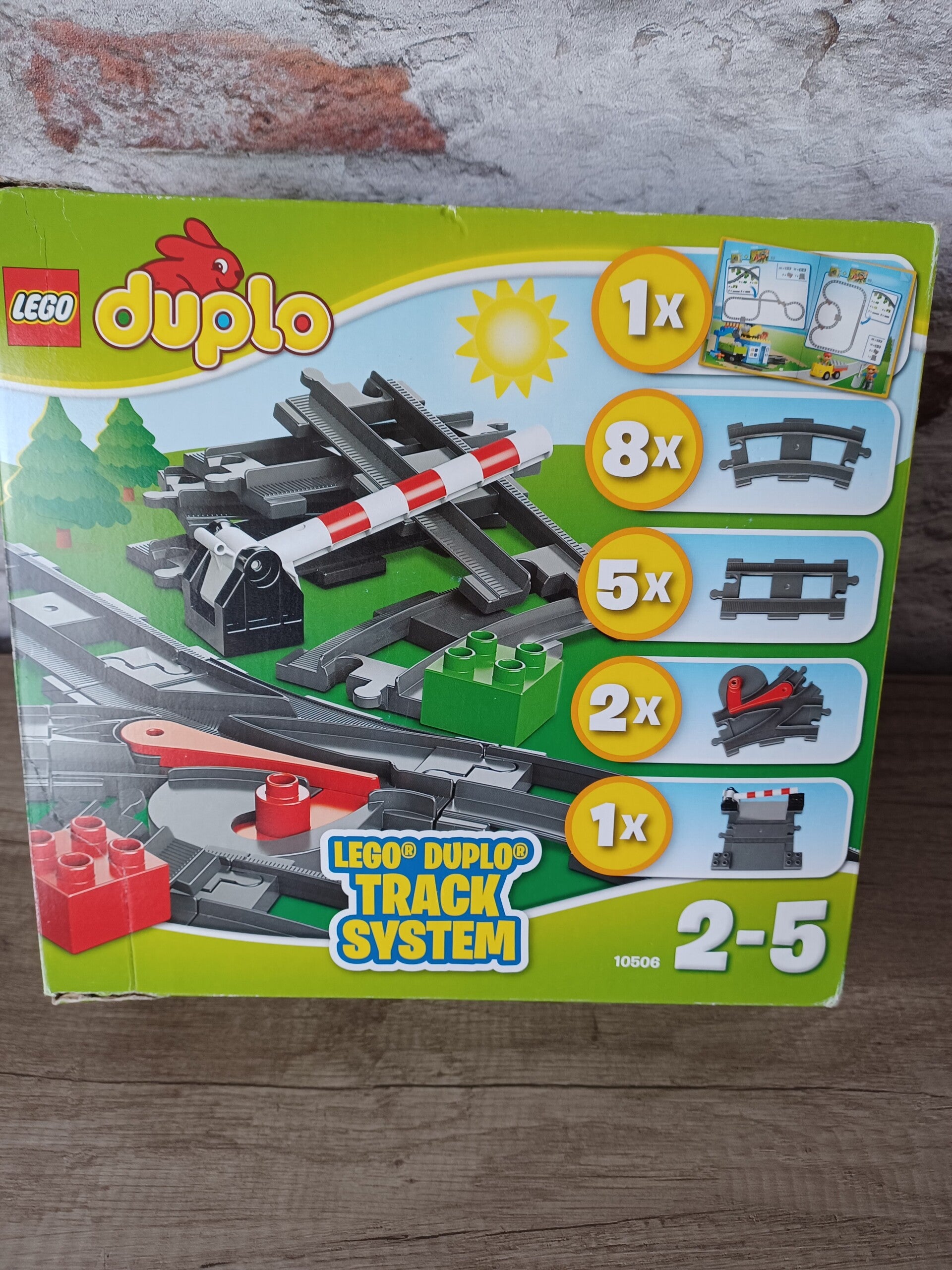 lego duplo 10506 , extension rails, occasion