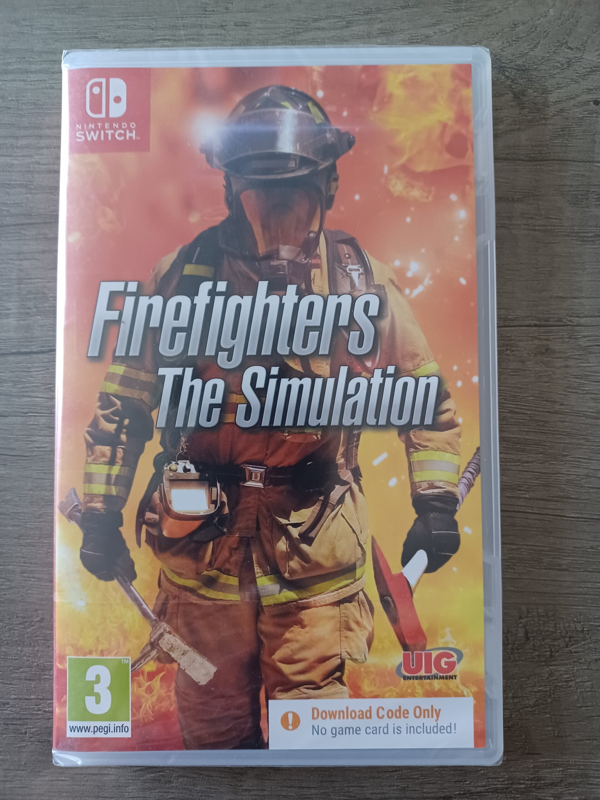 jeu nintendo switch firefighters the simulation  , neuf