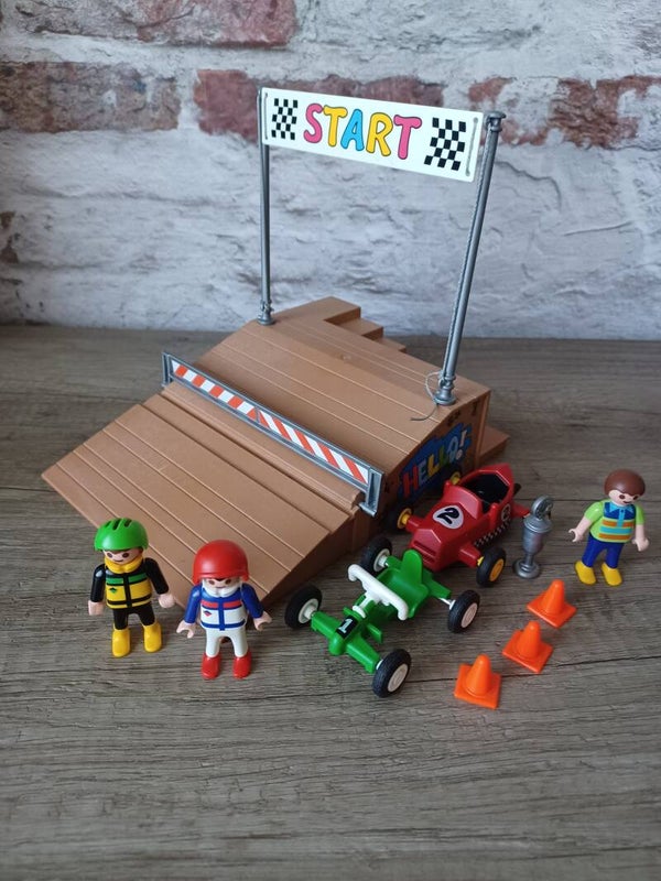 playmobil 4141 , course de caisses a savon , occasion