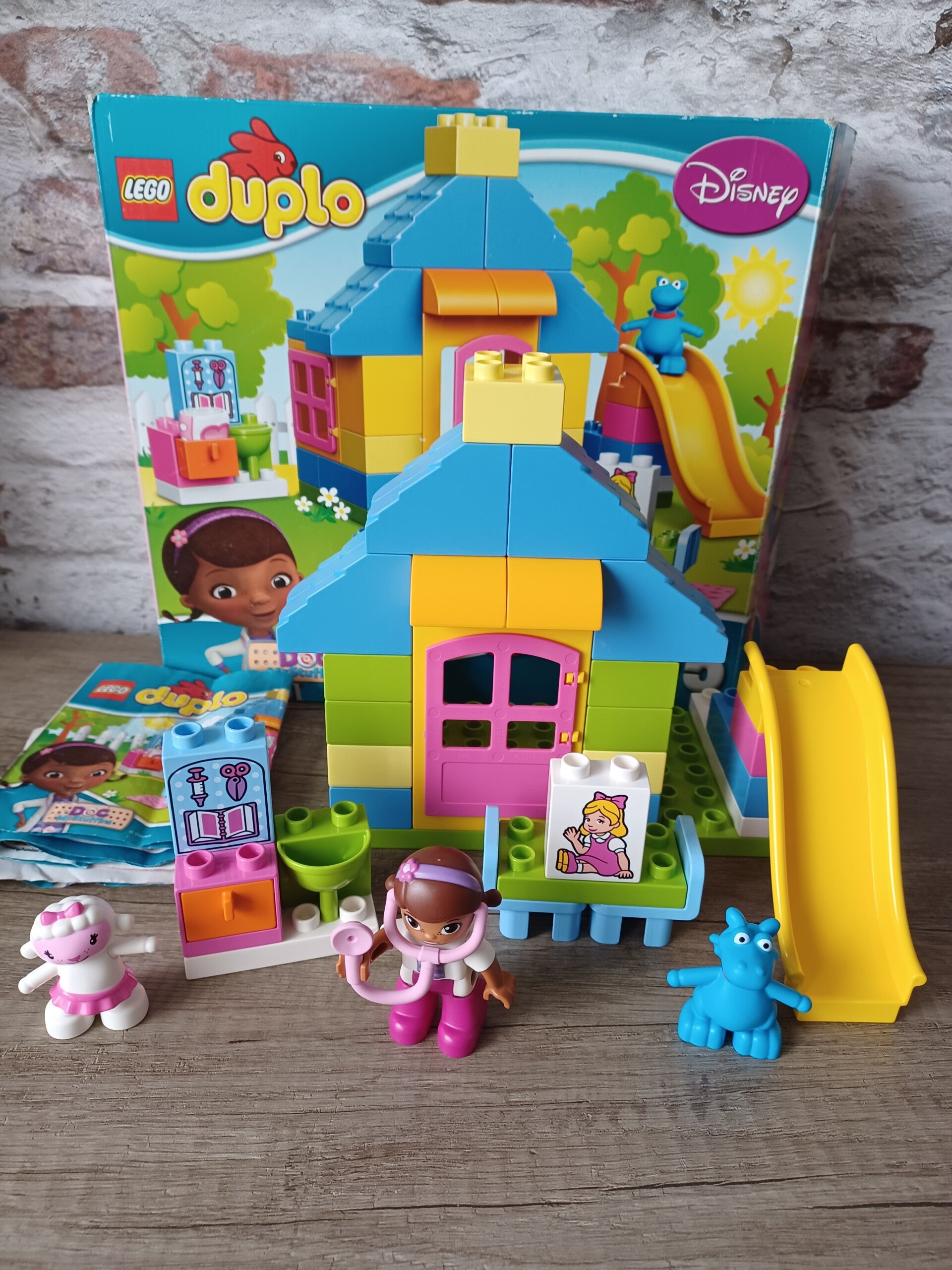 lego duplo 10606 , clinique du docteur peluche , occasion
