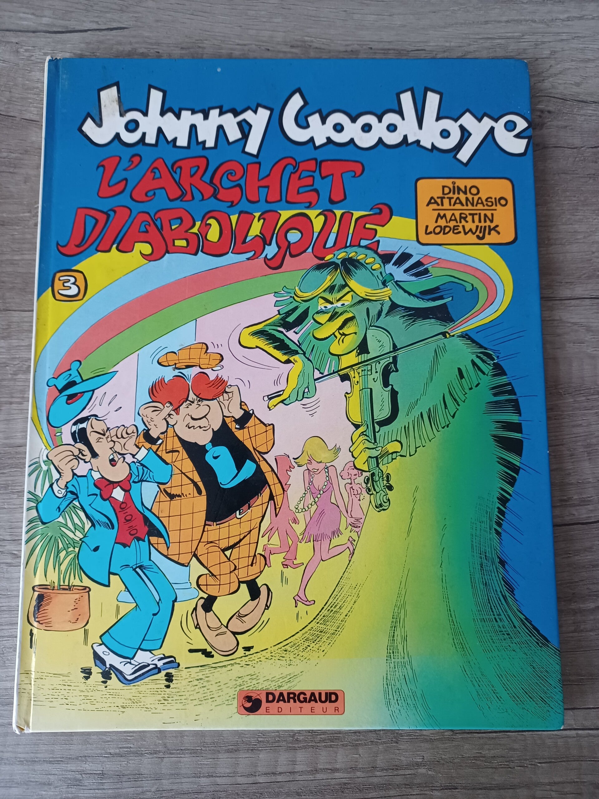 bd johnny goodbye l'archet diabolique , occasion