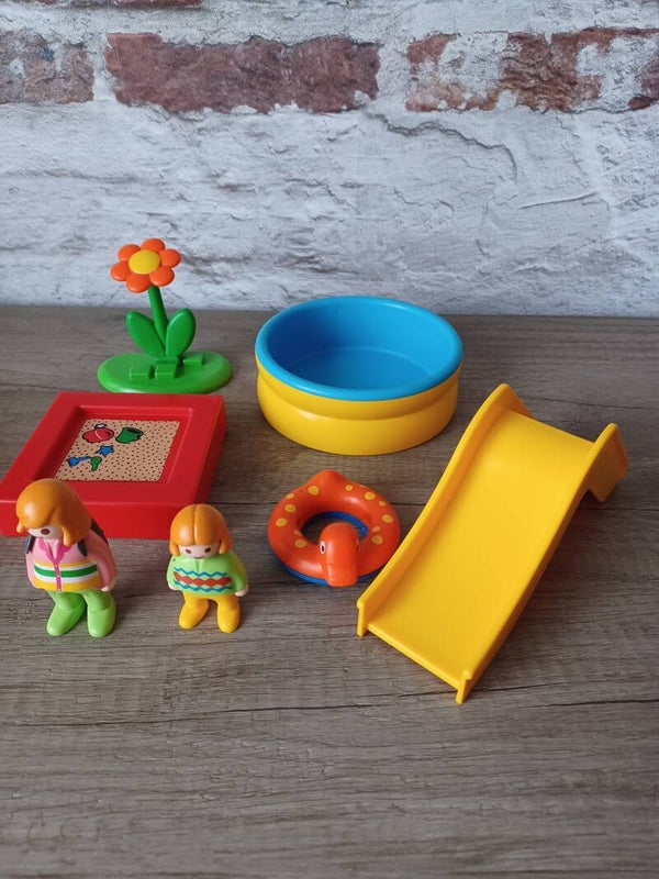 playmobil 123 , parc de jeux , occasion