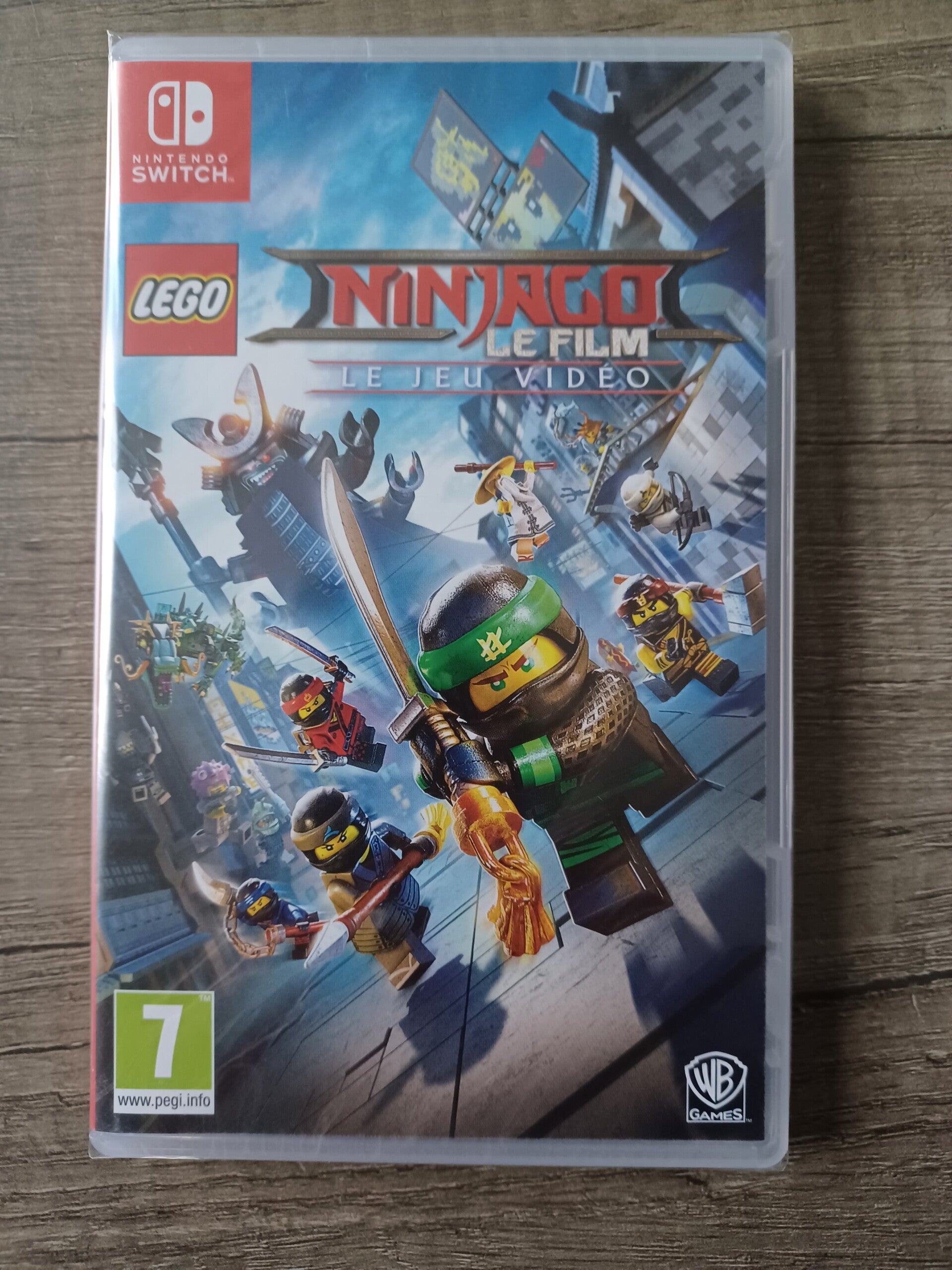 jeu switch , ninjago , le film, neuf