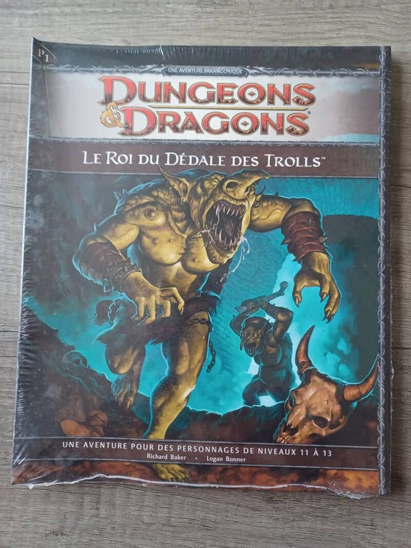 dungeons & dragons le roi du dedale des trolls , neuf