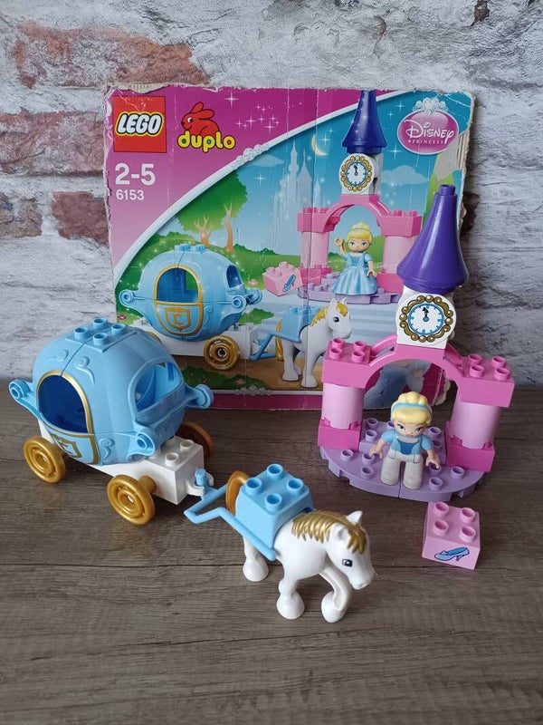 lego duplo 6153 , cendrillon ,occasion
