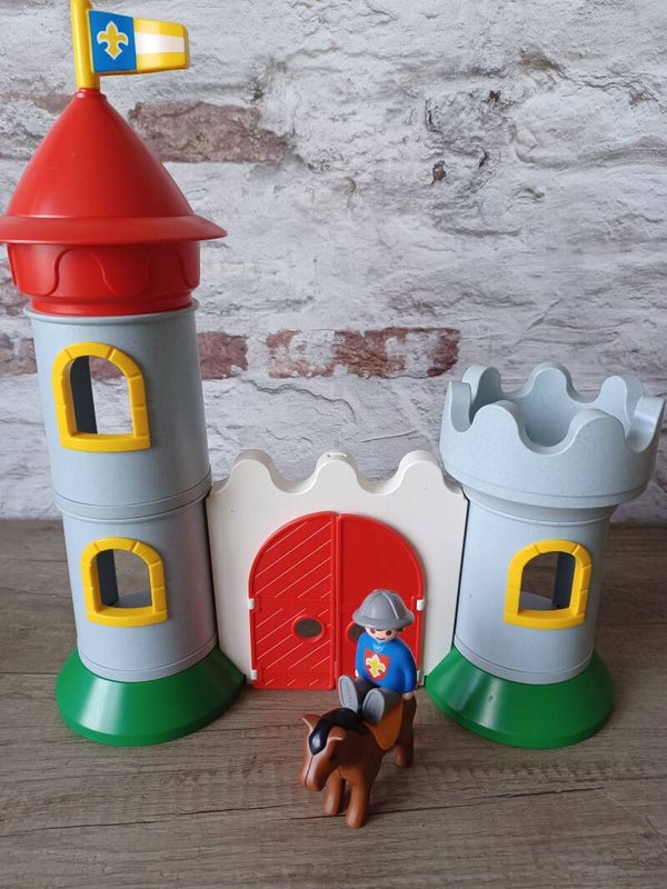playmobil 123 , le chateau , occasion