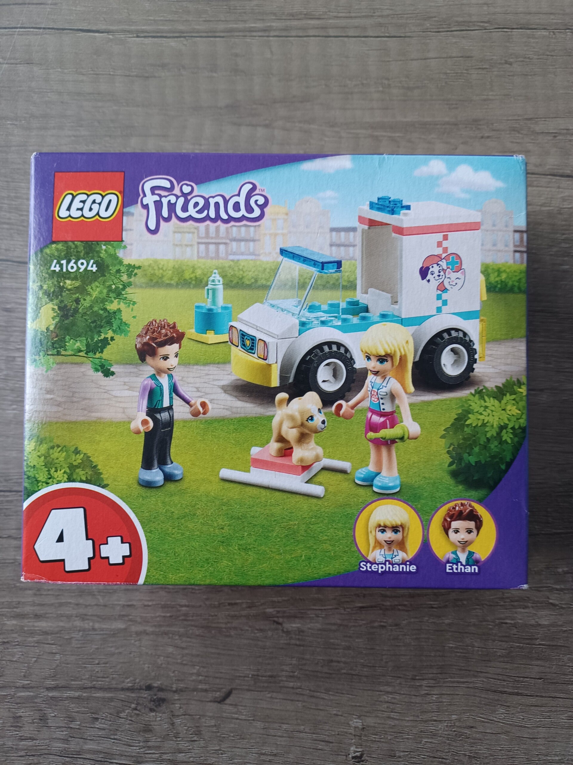 lego friends 41694 l'ambulance de la clinique veterinaire, neuf