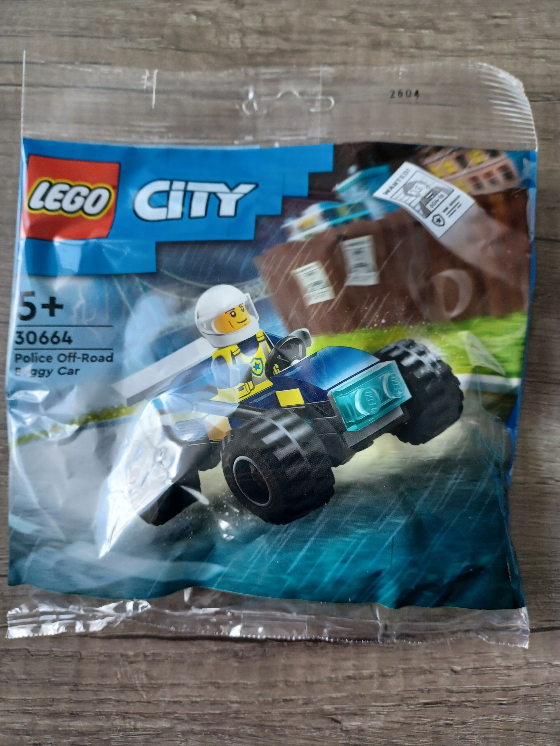 lego 30664 , police off road buggy car, neuf