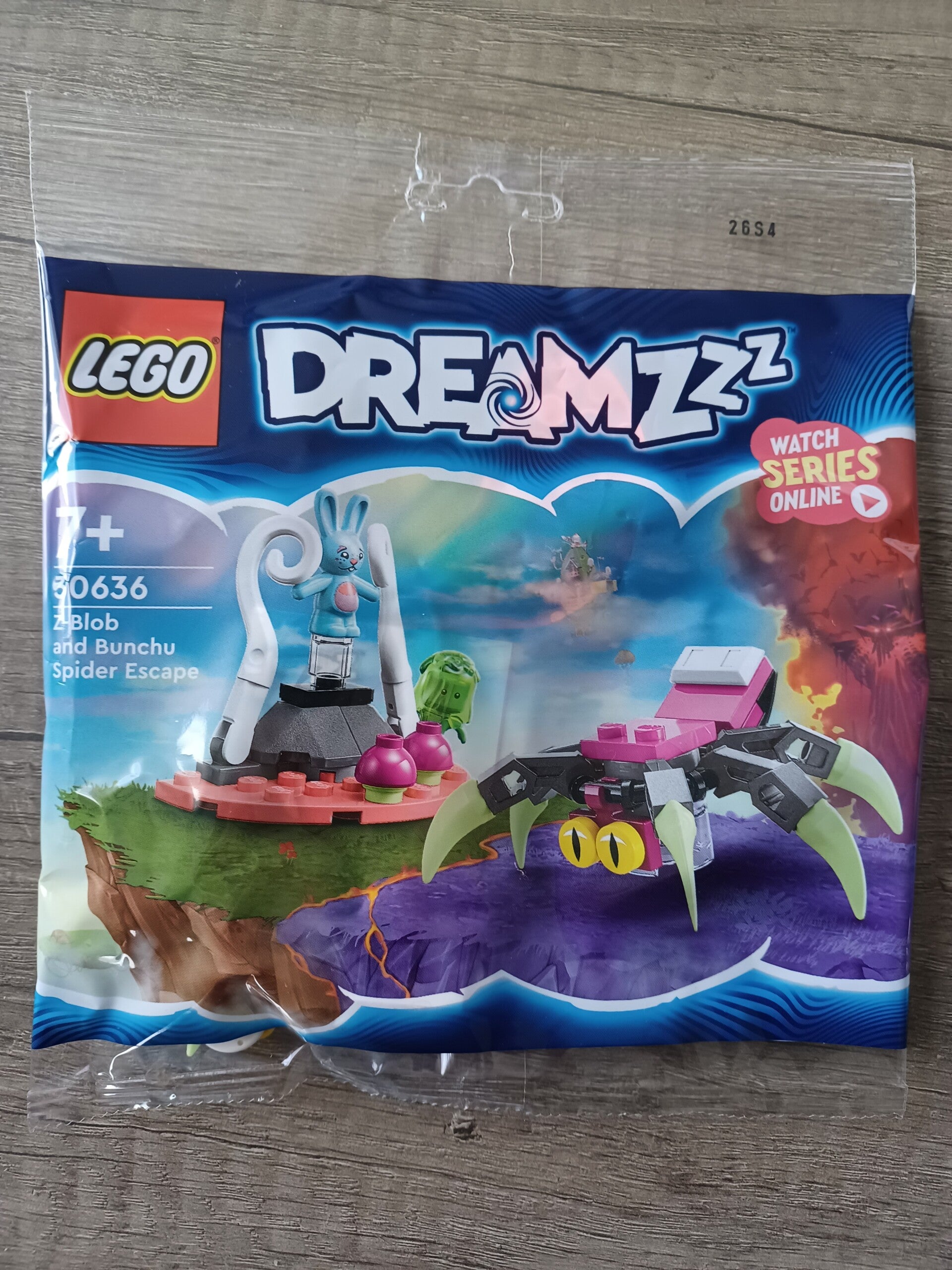 lego dreamz 30636 , z blob and bunchu spider escape,  neuf