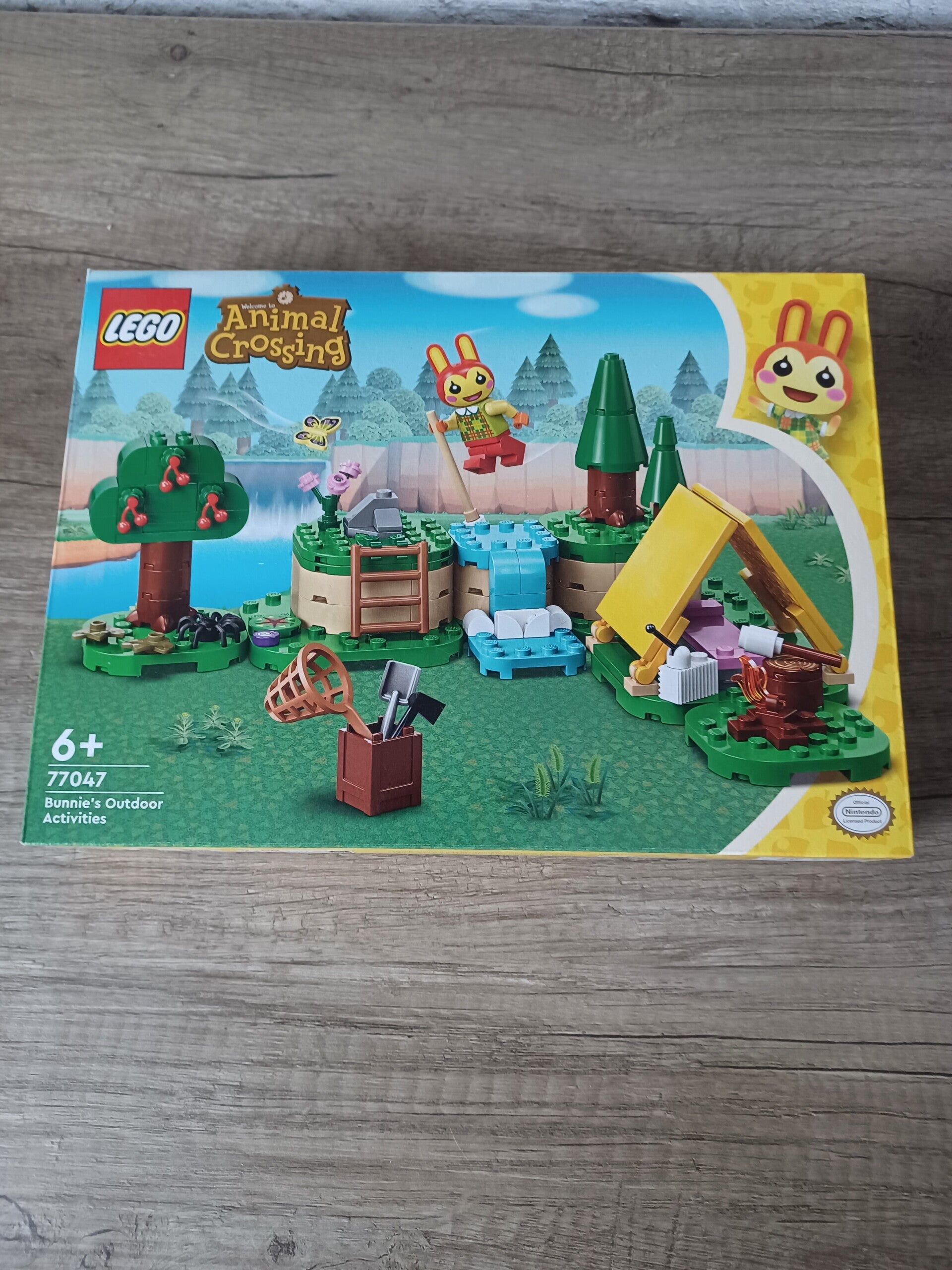 lego 77047 animal crossing , activité de plein air clara , neuf