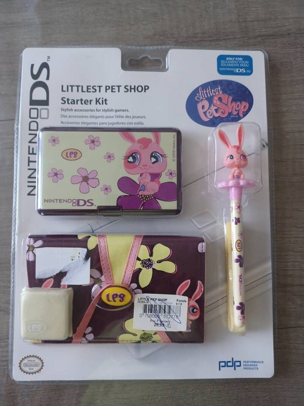 accessoires nintendo ds petshop lapin , neuf