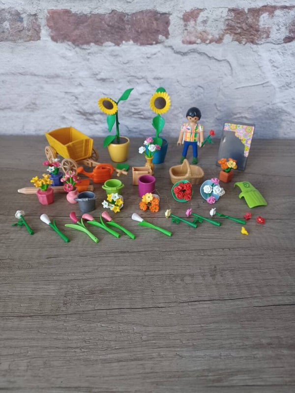 playmobil 9082 , fleuriste , occasion