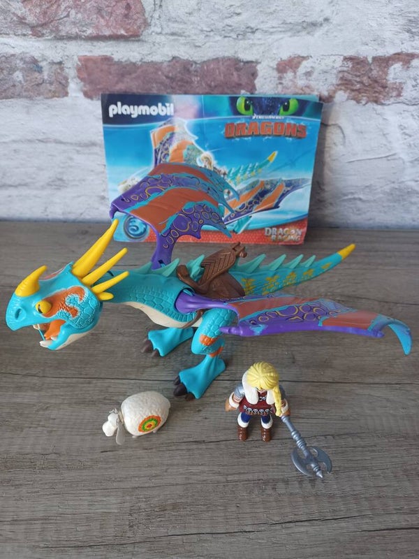 playmobil 70728 dragon astrid et tempete , occasion