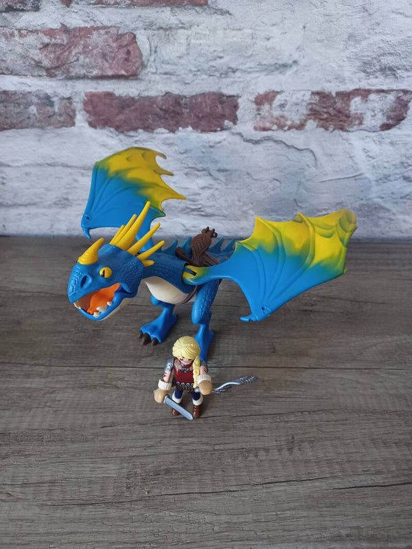 playmobil 9247 dragon astrid et tempete , occasion