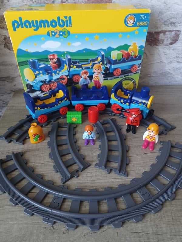 playmobil  123 6880 le train , occasion