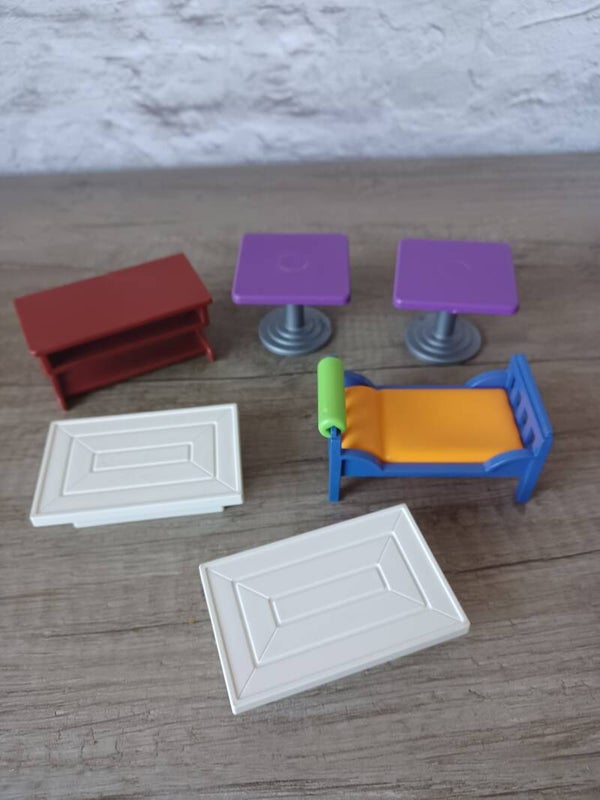 playmobil , lot de mobilier divers, occasion